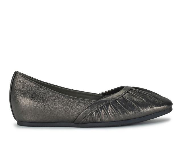 Women's Baretraps Charlie flat Flats in Gunmetal color