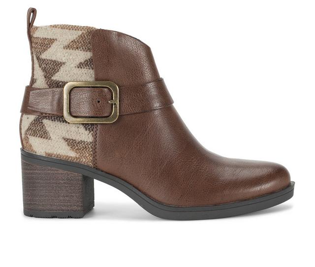 Women's Baretraps Colorado Booties in Dark brown color