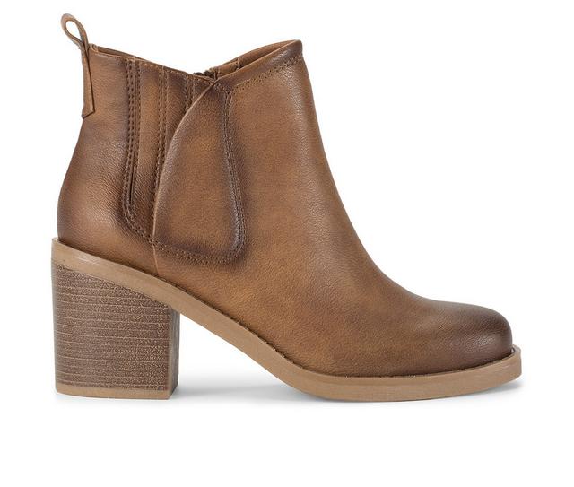 Women's Baretraps Maria Booties in Auburn color