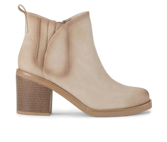 Women's Baretraps Maria Booties in Oatmeal color