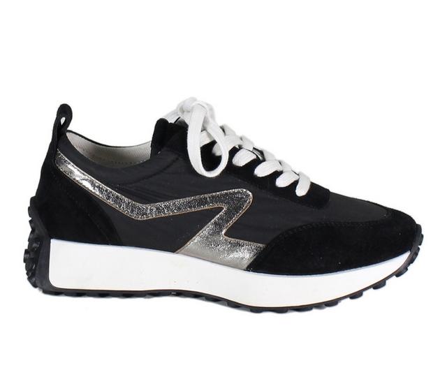 Women's DIBA TRUE Kind Mark Sneakers in Black/Pew color