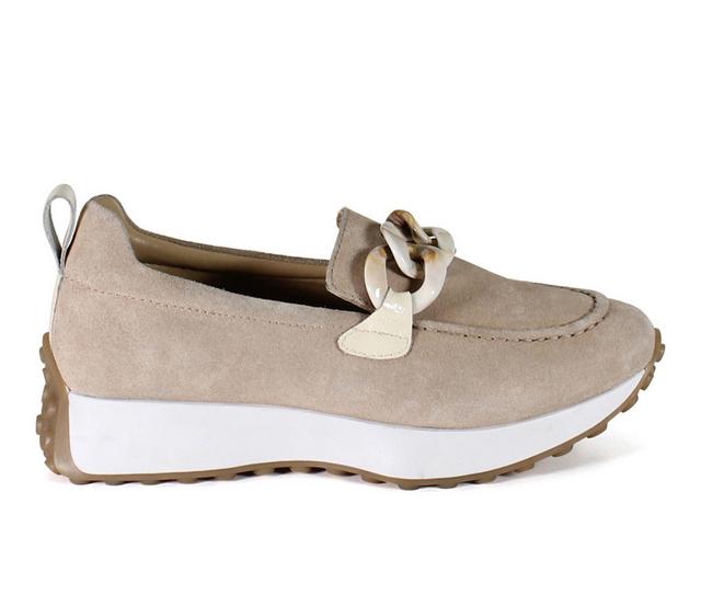 Women's DIBA TRUE Kind Words Sneakers in Taupe color