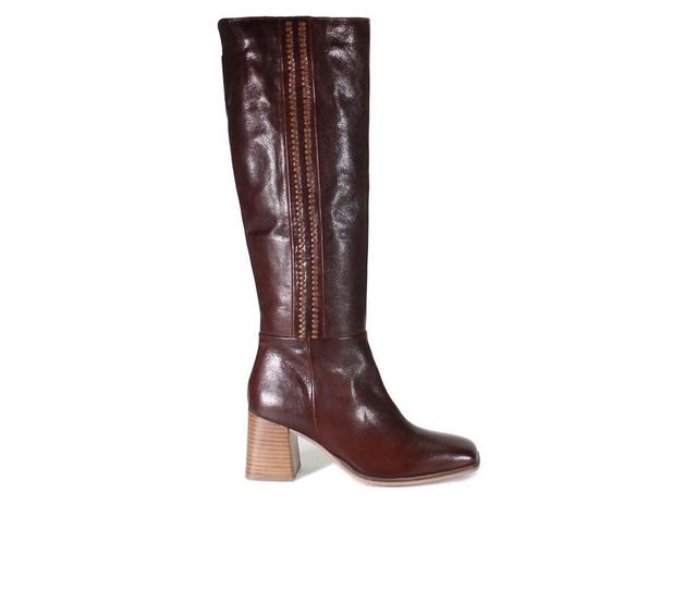 Women's DIBA TRUE Mar Velus Knee High Boots in Cognac color