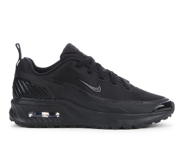 Kids' Nike Big Kid Air Max Bia Running Shoes in Black/White color