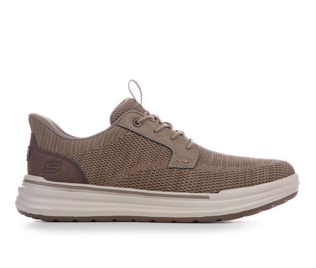 Men's Skechers 211196 Ramone Casual Shoes in Taupe color