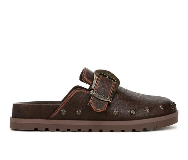 Women's Blowfish Malibu Skylar Mules in Brown color