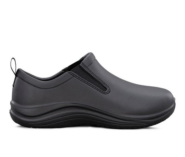 Men's Lugz Sizzle Slip Resistant Slip Resistant Shoes in Black II color
