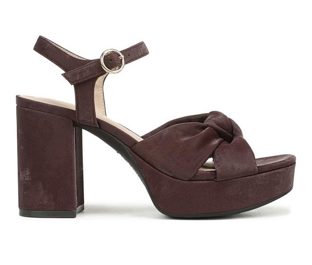 Women's LifeStride August Dress Sandals in Plum color