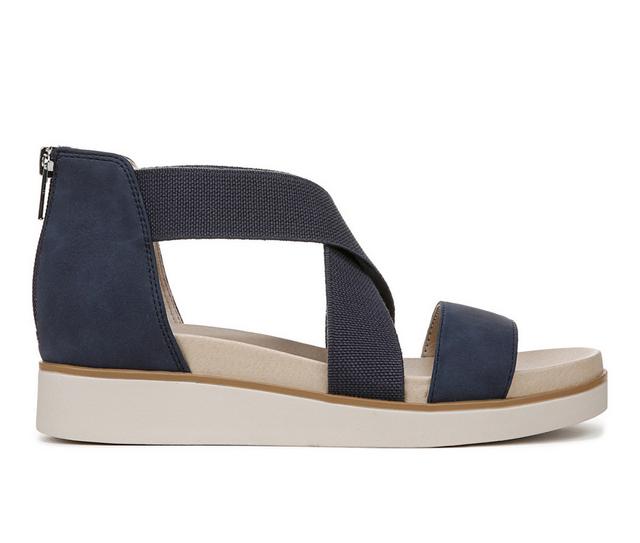 Women's LifeStride Giselle Wedges in Navy color