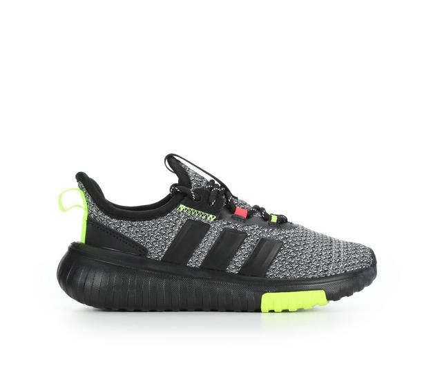 Boys' Adidas Little Kid & Big Kid Kaptir 4.0 K Running Shoes in Pwr Of/Bk/Lemon color