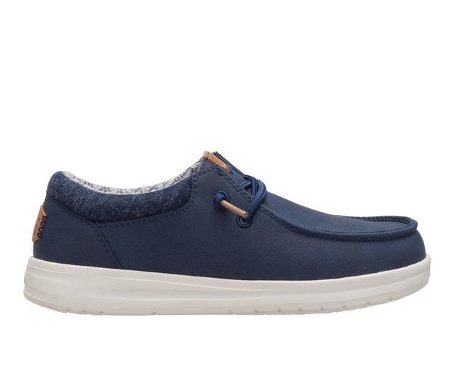 Boys' HEYDUDE Little Kid & Big Kid Paul Y Classic 11-6 in Navy color