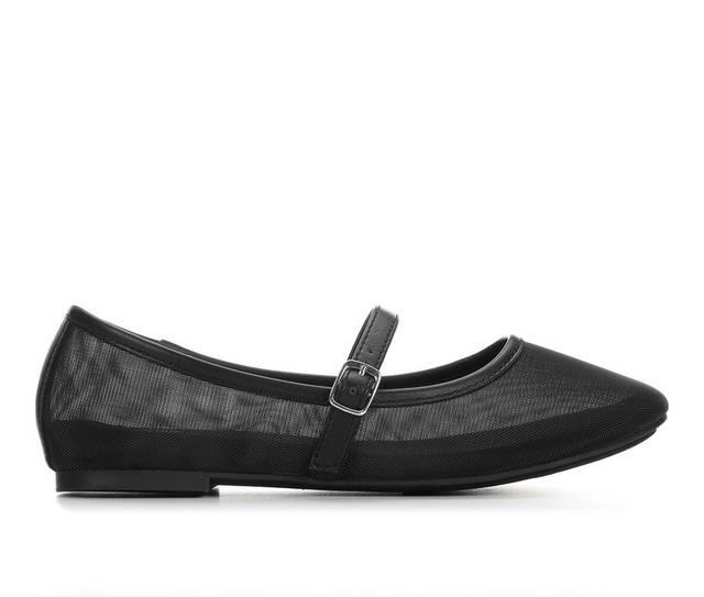 Women's Jellypop Torro Flats in Black color