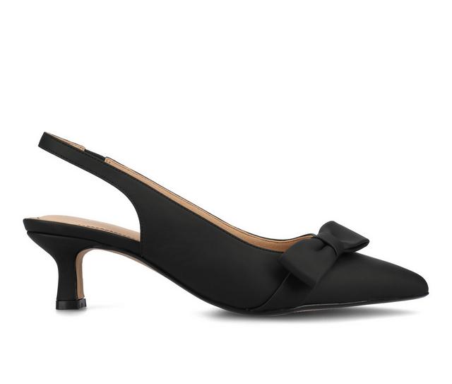 Women's Journee Collection Paloma Pumps in Black color