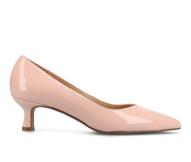 Women's Journee Collection Pammie Pumps in Blush color