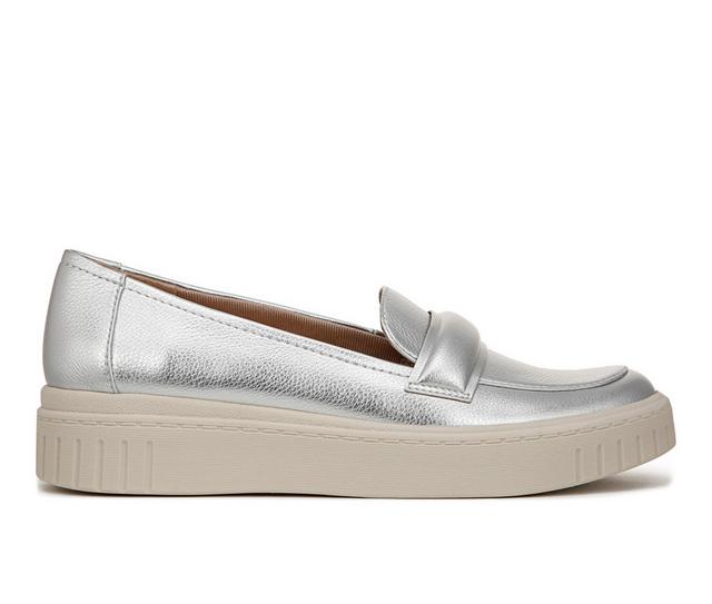 Women's LifeStride Geneva Loafers in Silver color