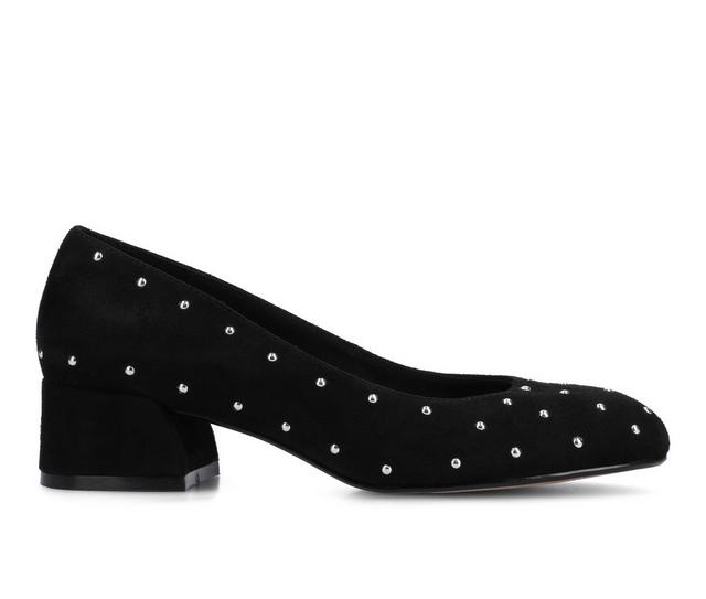 Women's Journee Collection SaarII Pumps in Black Stud color