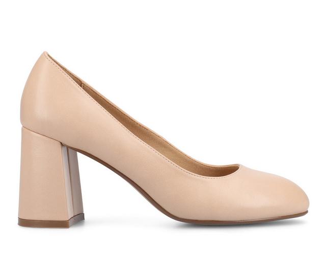 Women's Journee Collection Seraphina Pumps in Blush color