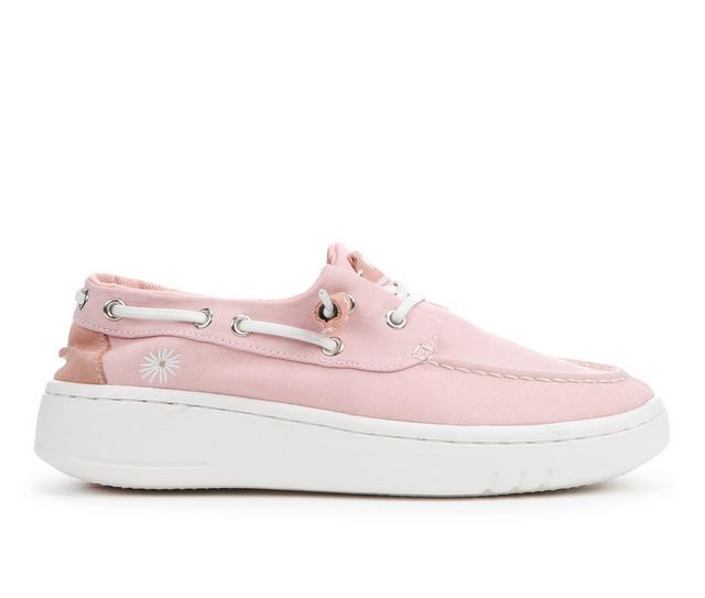 Women's Woz Ellen Boat Shoes in Antique Pink color