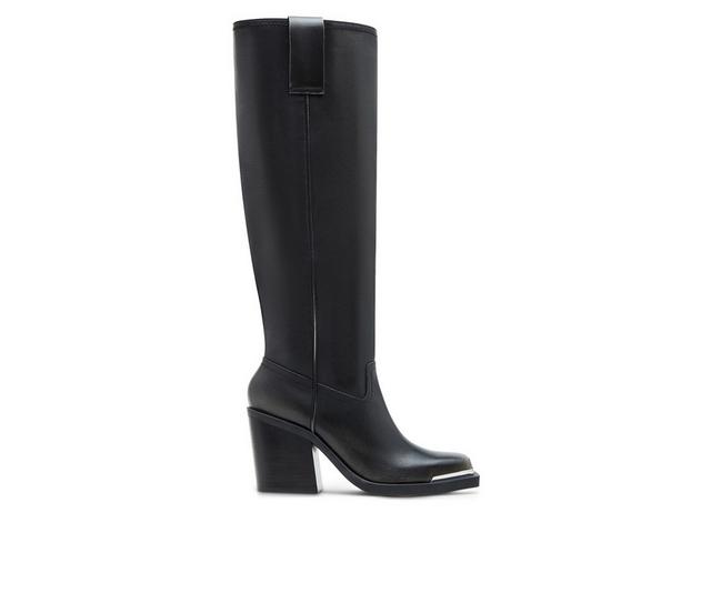 Women's Madden Girl Dollee Knee High Boots in Black color