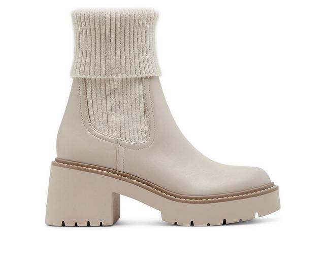 Women's Madden Girl Fawnn Booties in Almond color