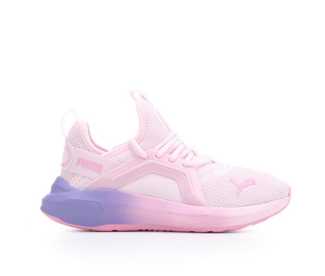 Puma Enzo 5 Junior Girls 4-7 Running Shoes in Pink/Purple color