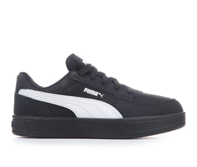 Boys' Puma Little Kid Caven 2.0 Sneakers in Black/Black/Wht color