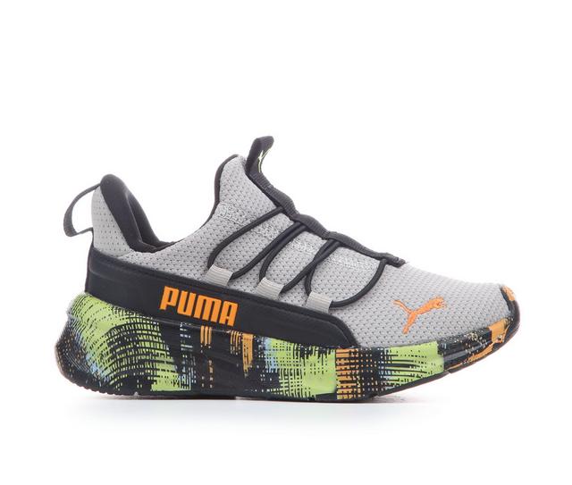 Boys' Puma One4All 2.0 Preschool Boys 10.5-3.5 Running Shoes in Gy/Blk/Digi Drp color
