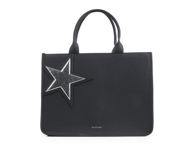 VINTAGE HAVANA Magnificent Handbag in Black/Silver color