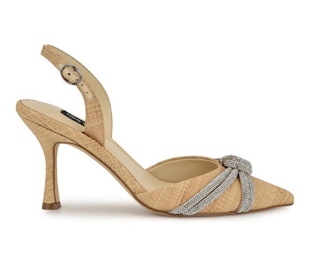 Women's Nine West Deby Pumps in Light Natural color