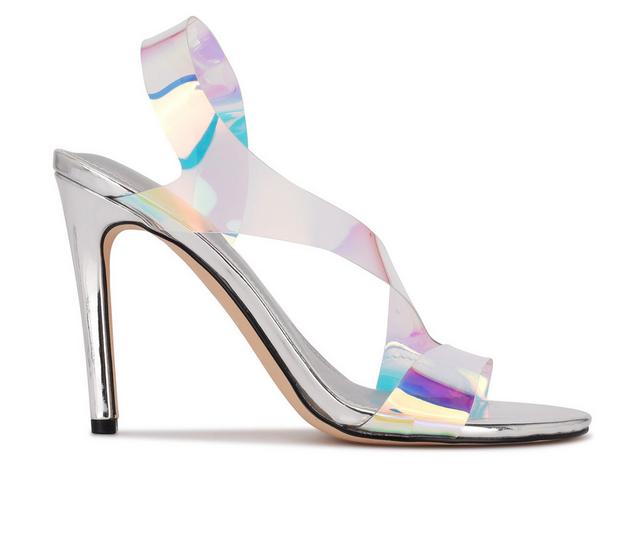 Women's Nine West Ilene Dress Sandals in Iridescent color