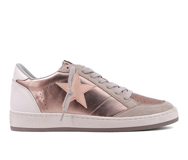 Women's Shu Shop Paz Sneakers in Peach color