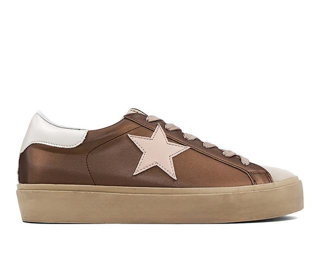 Women's Shu Shop Reba Sneakers in Dark taupe color