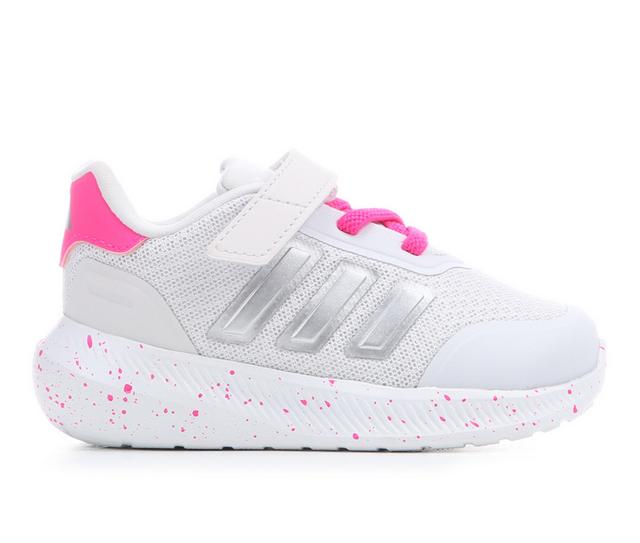 Girls' Adidas Infant & Toddler X_Plrpath Running Shoes in Gry/SIlver/Pink color