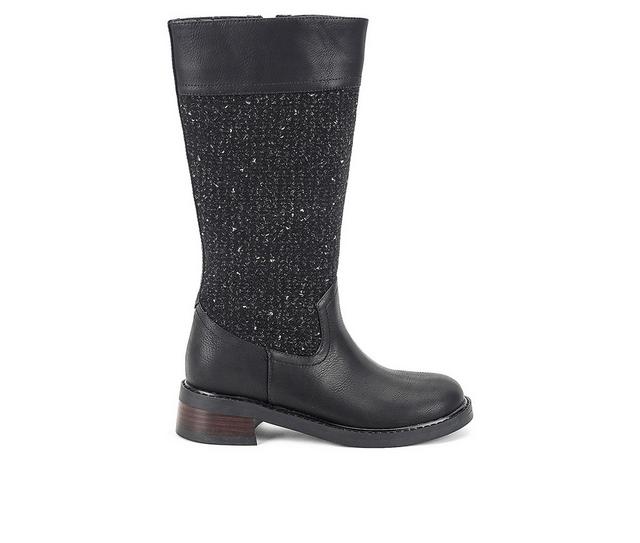 Women's Yellow Box Casita Knee High Boots in Black color