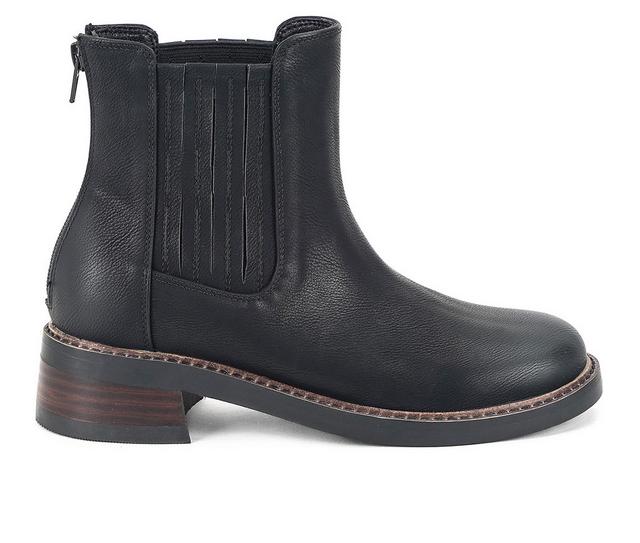 Women's Yellow Box Clyde Chelsea Boots in Black color