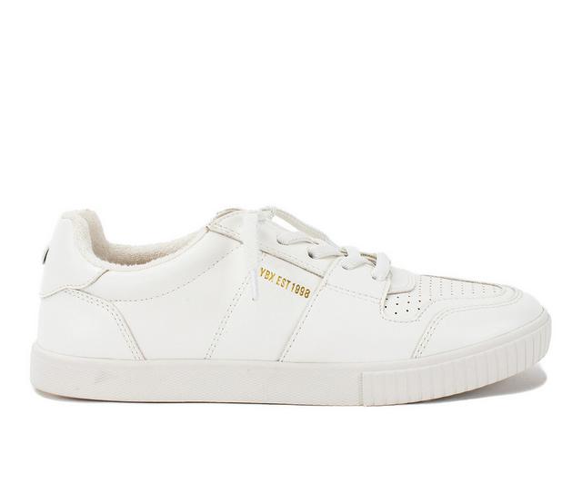 Women's Yellow Box Draton Slip-On Sneakers in White color