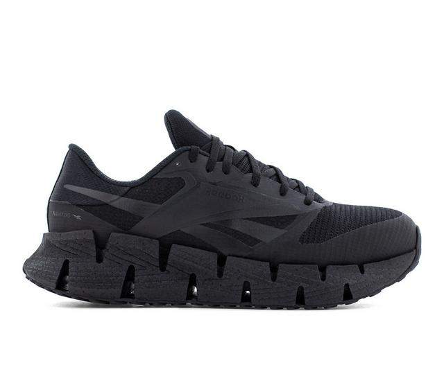 Men's REEBOK WORK FloatZig Work Shoes in Black color