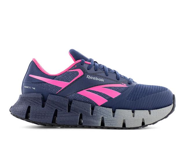 Women's REEBOK WORK FloatZig work women's Slip Resistant Shoes in Blue pink color