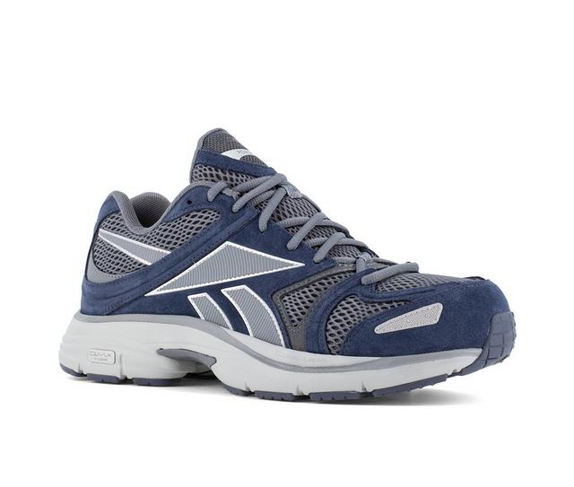 Men's REEBOK WORK  Road Plus VI Work Work Shoes in Navy Gray color