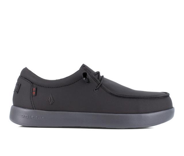 Women's Volcom Work Chill CT women's Slip Resistant Shoes in Black II color