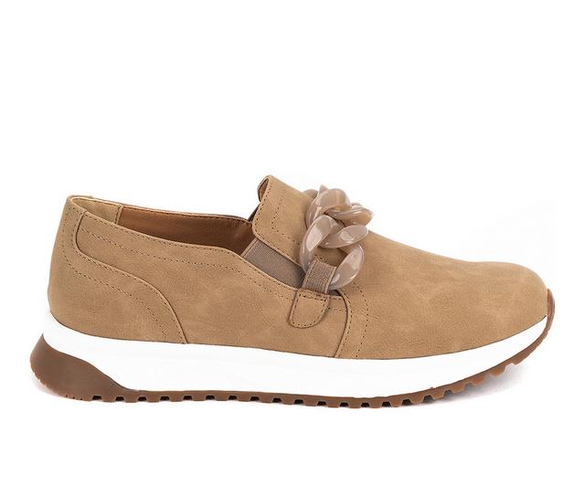 Women's Yellow Box Rory in Dark taupe color