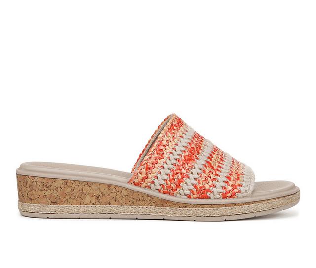 Women's LifeStride Breezy Wedges in Coral color