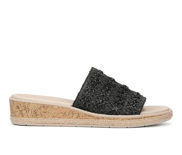 Women's LifeStride Breezy Wedges in Black color