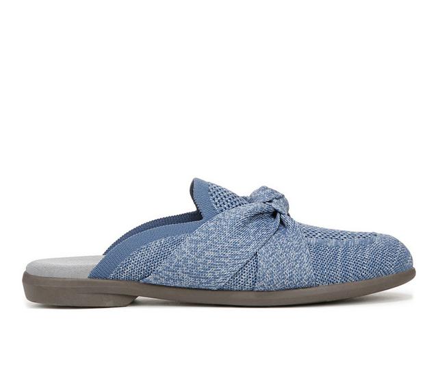 Women's LifeStride Kissed Mule Casual Slip-Ons in Elemental Blue color