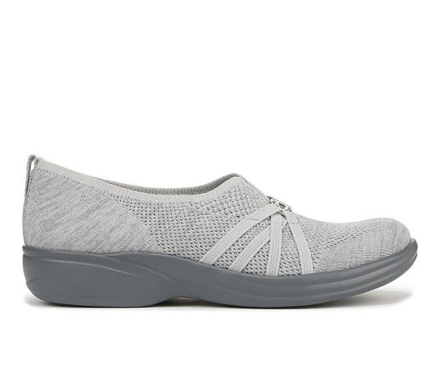 Women's LifeStride Niche Knit Casual Slip-Ons in Oyster color