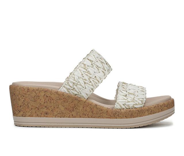 Women's LifeStride Resort Wedges in White/Brown color