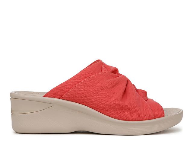 Women's LifeStride Smile 3 Wedges in Coral Beach color