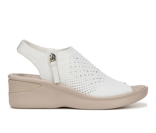 Women's LifeStride Starlet Wedges in Bright White color