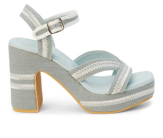 Women's Beach by Matisse Adelaide Dress Sandals in Denim color