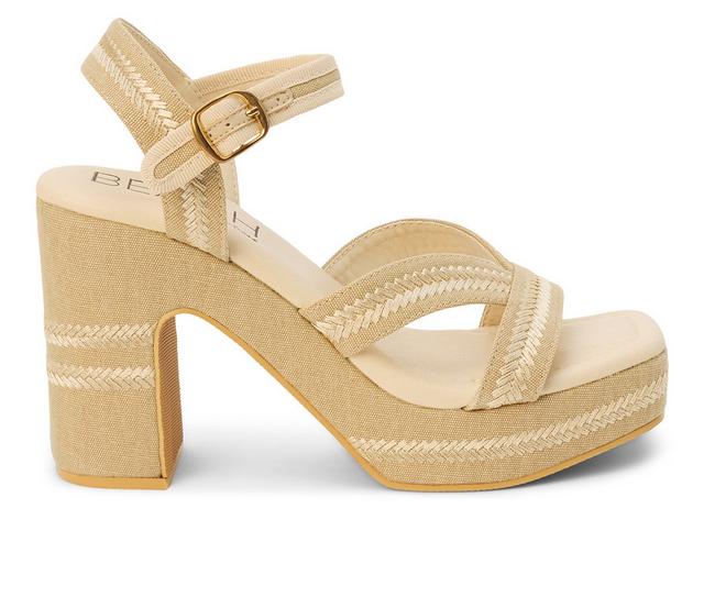 Women's Beach by Matisse Adelaide Dress Sandals in Sand color